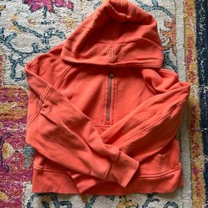 Lulu Orange Scuba Hoodie 🧡 size XS/S